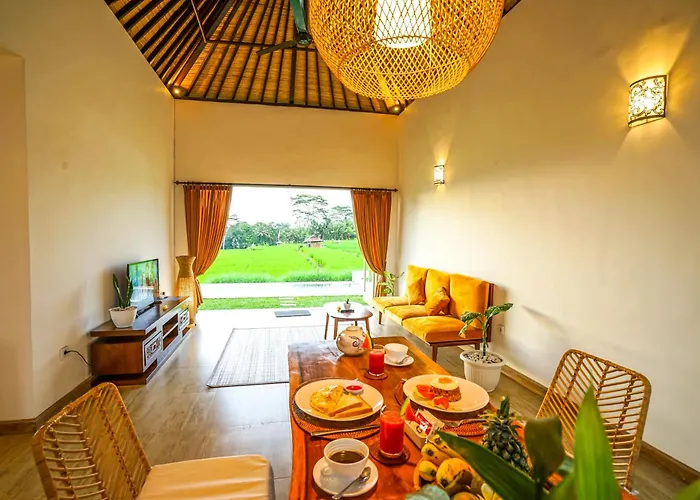2 Bedroom With Open View Of Rice Paddies & Sunset *
